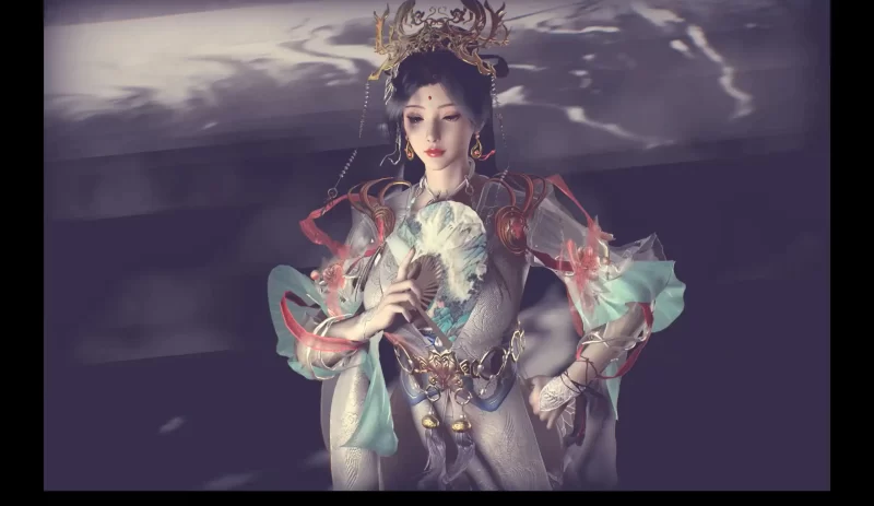 【3D/动态/VAM】鳳凰神女不為人知的另一面 表面高冷端庄的女神 背地里却是淫荡骚母狗【1.7G】